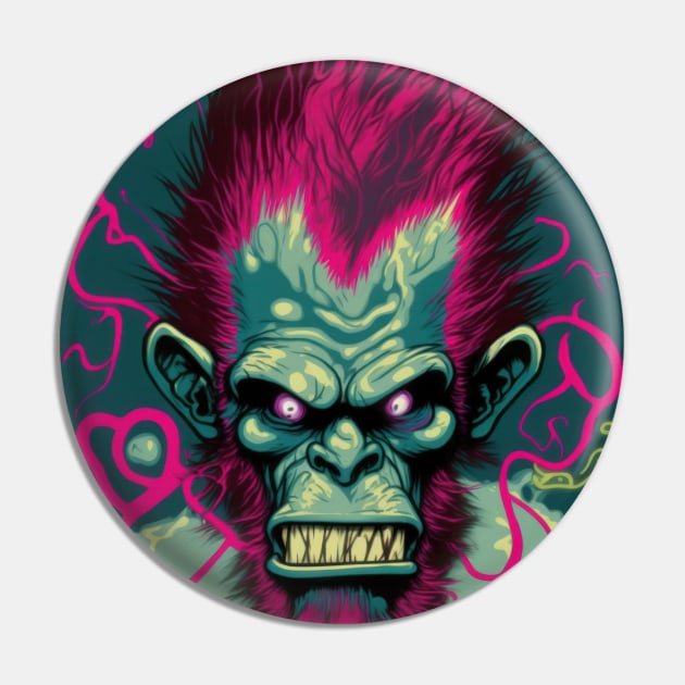 Psycho Punk #4 Pin by TooplesArt