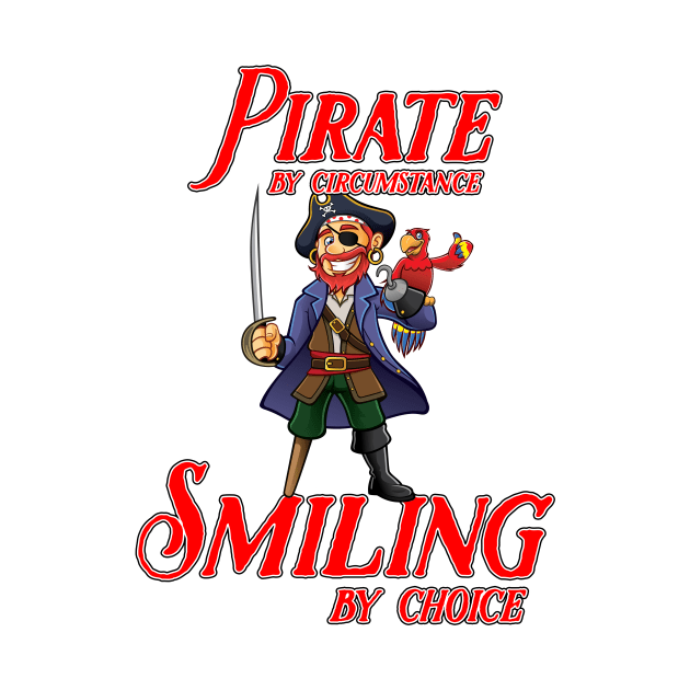 The Smiling Pirate! by Terrible Ampu-Tees