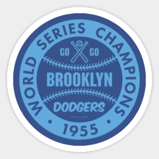 1955 Brooklyn Dodgers MLB World Series Jersey Patch