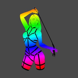 BDSM Rainbow Girl T-Shirt