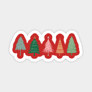 Christmas Trees Magnet