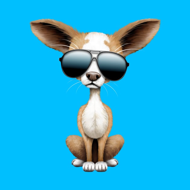 Cute Chihuahua Puppy Wearing Sunglasses by jeffbartels