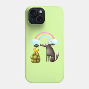 Woof Bird Phone Case