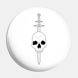 A Warrior's End Pin