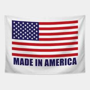 Made in America - American Flag - Patriotic Tapestry