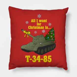 All I want for Christmas is... T-34-85 Pillow