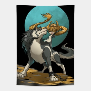 Cursed moon Tapestry