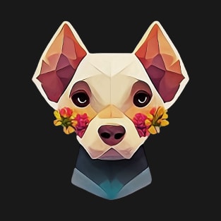 cute geometric dog design T-Shirt