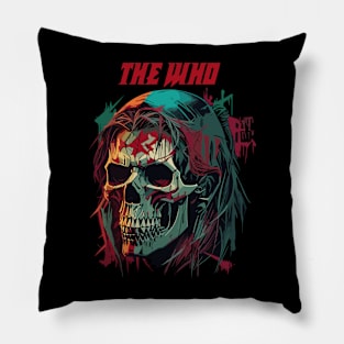 Shredding with The Who Pillow