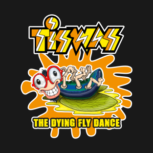 Tiswas Dying Fly Funny Retro T-Shirt