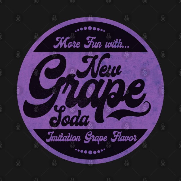 Purple Grape Flavor Soda by CTShirts