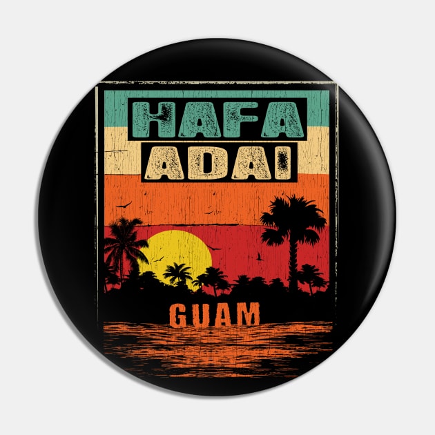 Hafa Adai Guam Seal Pin by Dailygrind