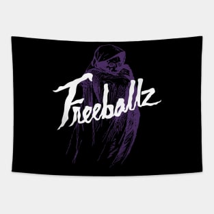 Freeballz Reaper Purple Light Tapestry
