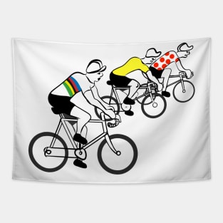 Bike Racers Tapestry