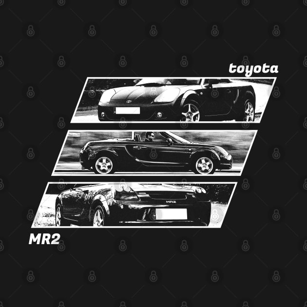 TOYOTA MR2 MK3 Black 'N White Archive 2 (Black Version) by Cero