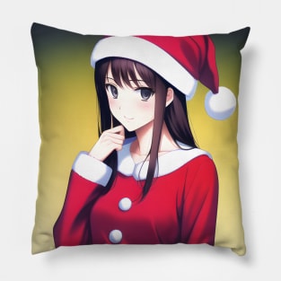 Santa Girl Pillow