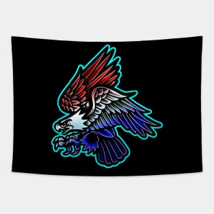 american bald eagle Tapestry