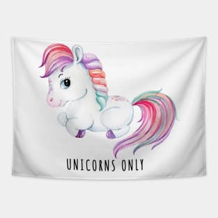 Unicorns only Tapestry