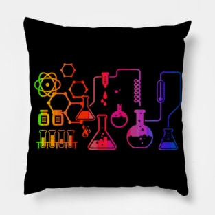 Colors of Chemistry Pillow