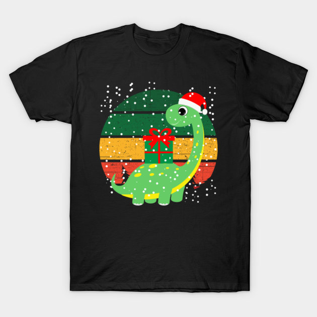 Discover cute dinosaur christmas - Cute Dinosaur Christmas - T-Shirt