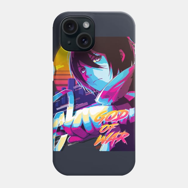 Noragami - Yato God of War Phone Case by 80sRetro