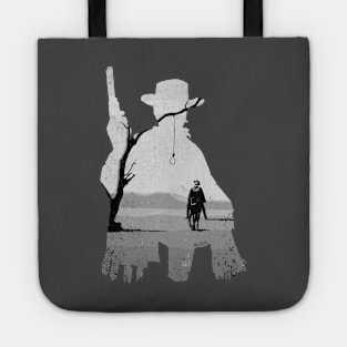 A Fistful of Dollars Collage Illustration Tote