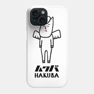 Hakuba Valley Mascot 02 - White, Japan Japow Snowboard Ski Phone Case