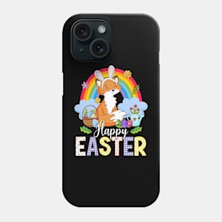 Fennec Fox Happy Easter Eggs Bunny Easter Day Phone Case