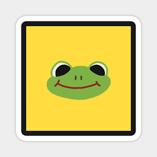 frog (yellow) Magnet