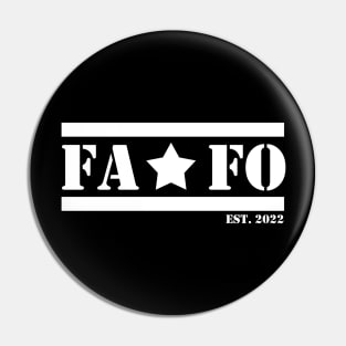 FAFO Pin