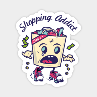Shopping Addict Magnet