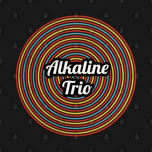 Alkaline Trio / Vintage Circle Style by Mieren Artwork 