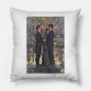 Malec wedding Pillow