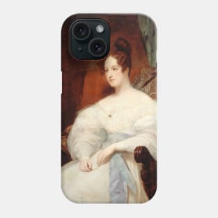 Portrait Presume de la Princesse Louise d'Orleans by Ary Scheffer Phone Case