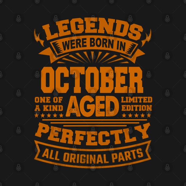 Legends Were Born in October by BambooBox