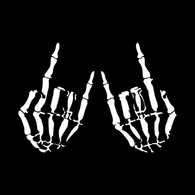 Rock And Roll Hand Gesture by Malevolent Shop