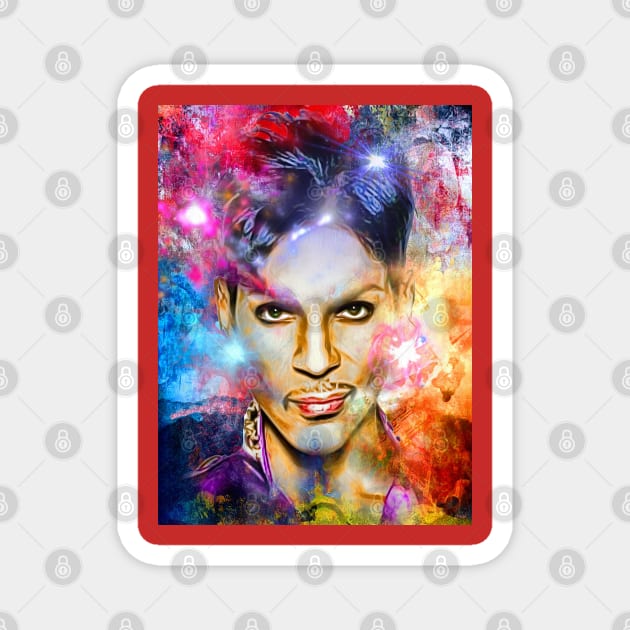 Prince Painted Magnet by danieljanda