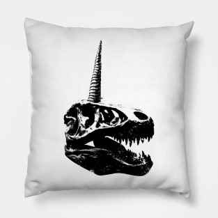 T Rex Unicorn Dino Fantasy Creature Pillow