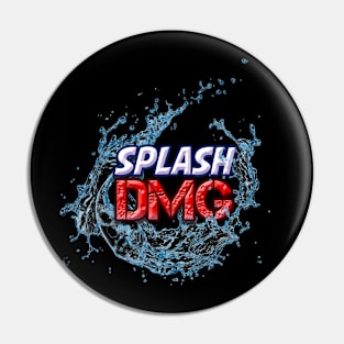 Basic Splash DMG Logo Pin