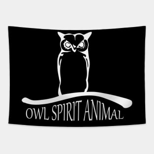 Owl spirit animal Tapestry