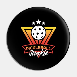 I play Pickleball whats your Superpower Funny Pickle Ball Pin