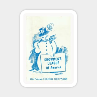 Snowmen League of America Magnet