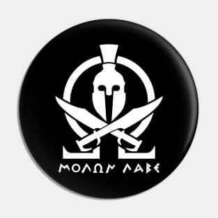 Mod.18 Molon Labe Greek Spartan Pin