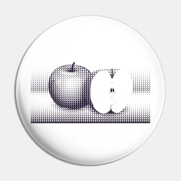 Apple and one half Pin by Grazia