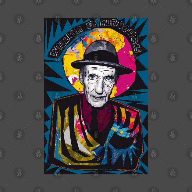 William S. Burroughs by Exile Kings 