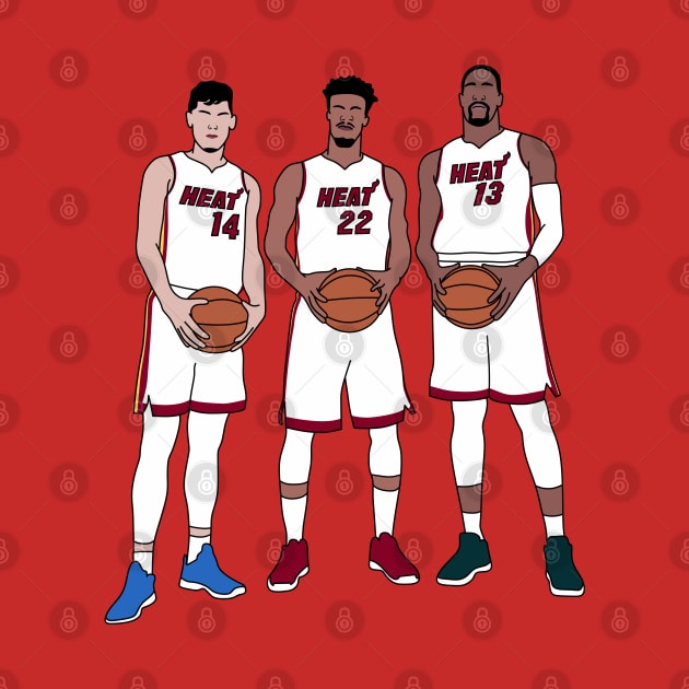 the big 3 of miami by rsclvisual