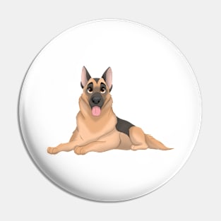 German Shepherd Dog Pin