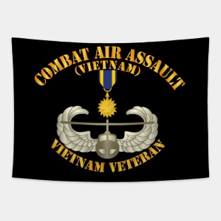 Combat Air Assault - Vietnam w Air Medal Tapestry