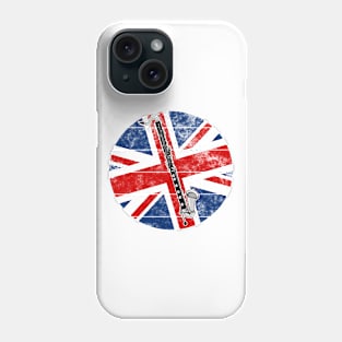 Bass Clarinet UK Flag Britain Clarinetist British Musician Phone Case