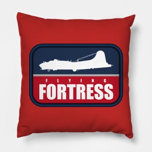 B-17 Flying Fortress Patch Pillow